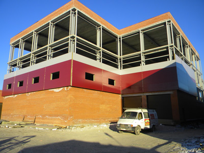 Новое производственное здание апрель 2016